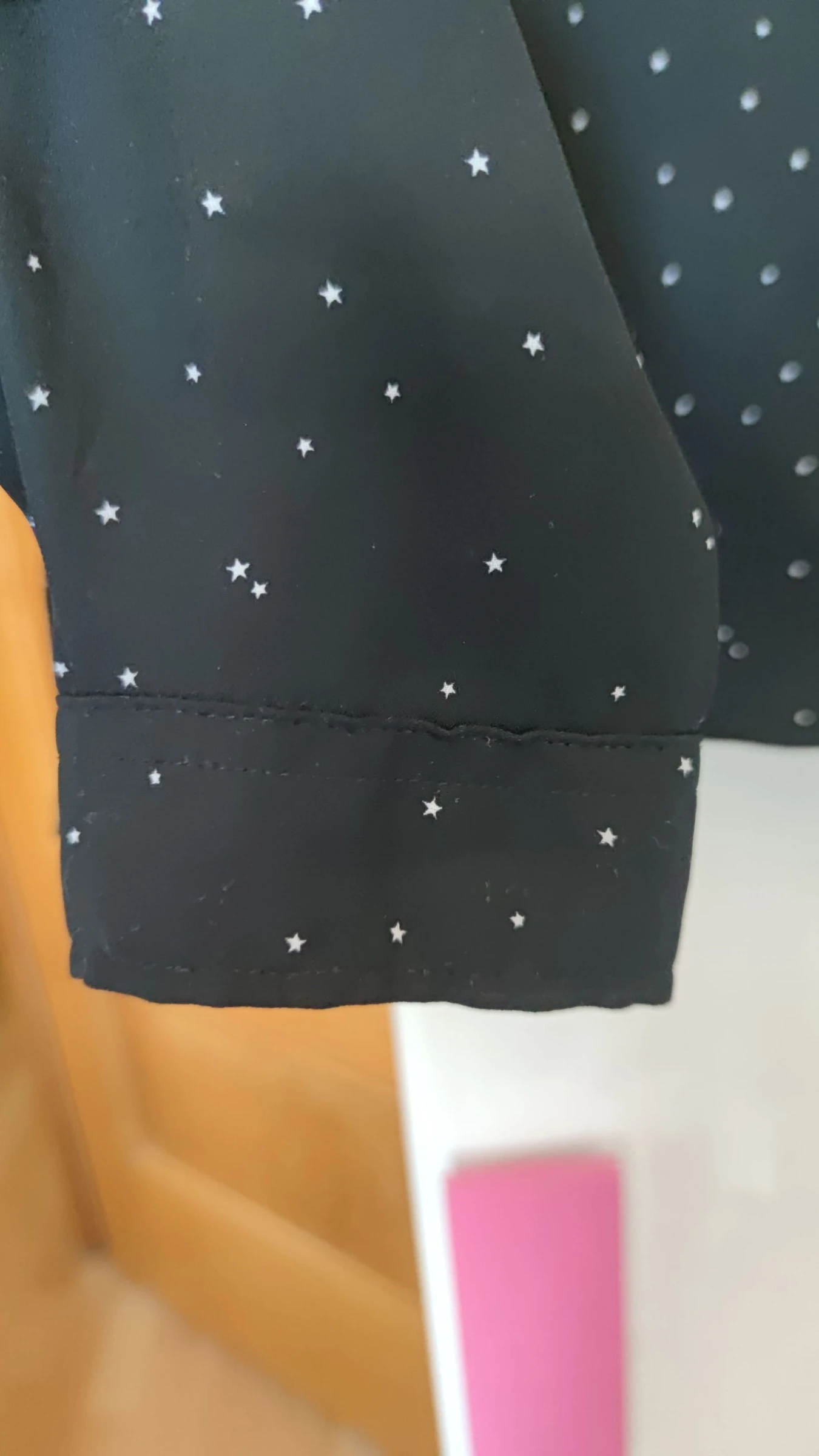 Camisa negra estrelinhas mulher Lefties Tamanho P/36 – photo 7